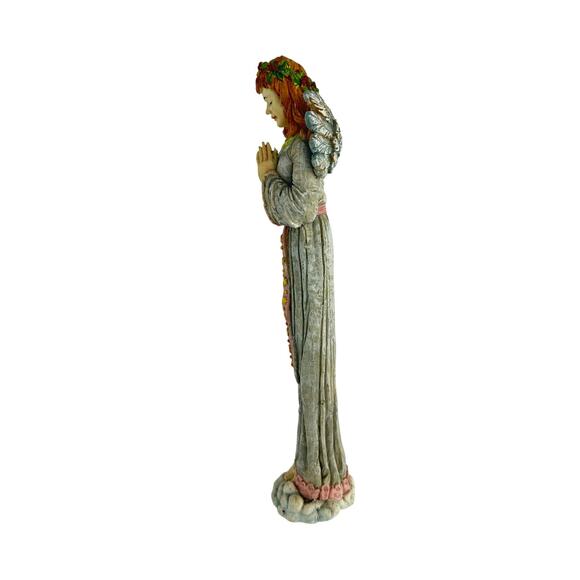 Tall Skinny Pencil Vintage Angel Figurine Elegant Home Decor Collectible or Gift - Picture 3 of 10